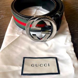 Original Webbing Gucci belt 90•36